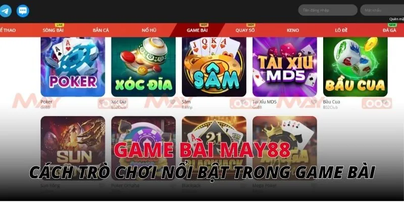 Cách trò chơi nổi bật cho anh em trong game bài
