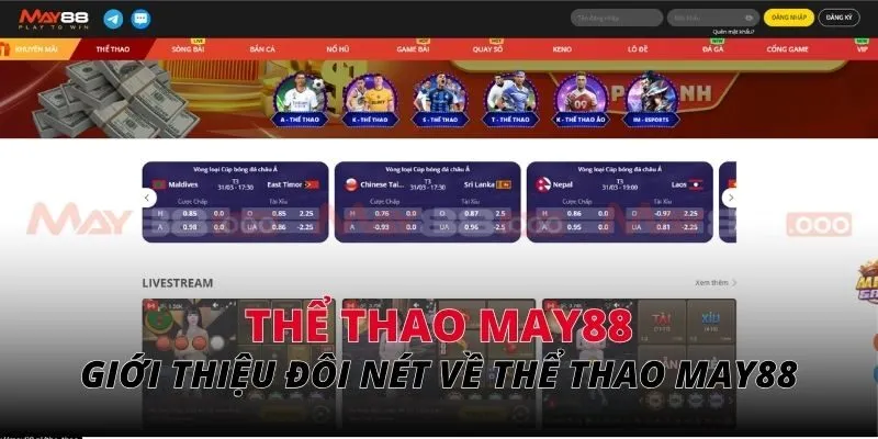 Giới thiệu đôi nét về thế giới thể thao MAY88